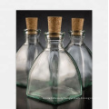 diamond shaped glass bottles bud vase reed diffuser